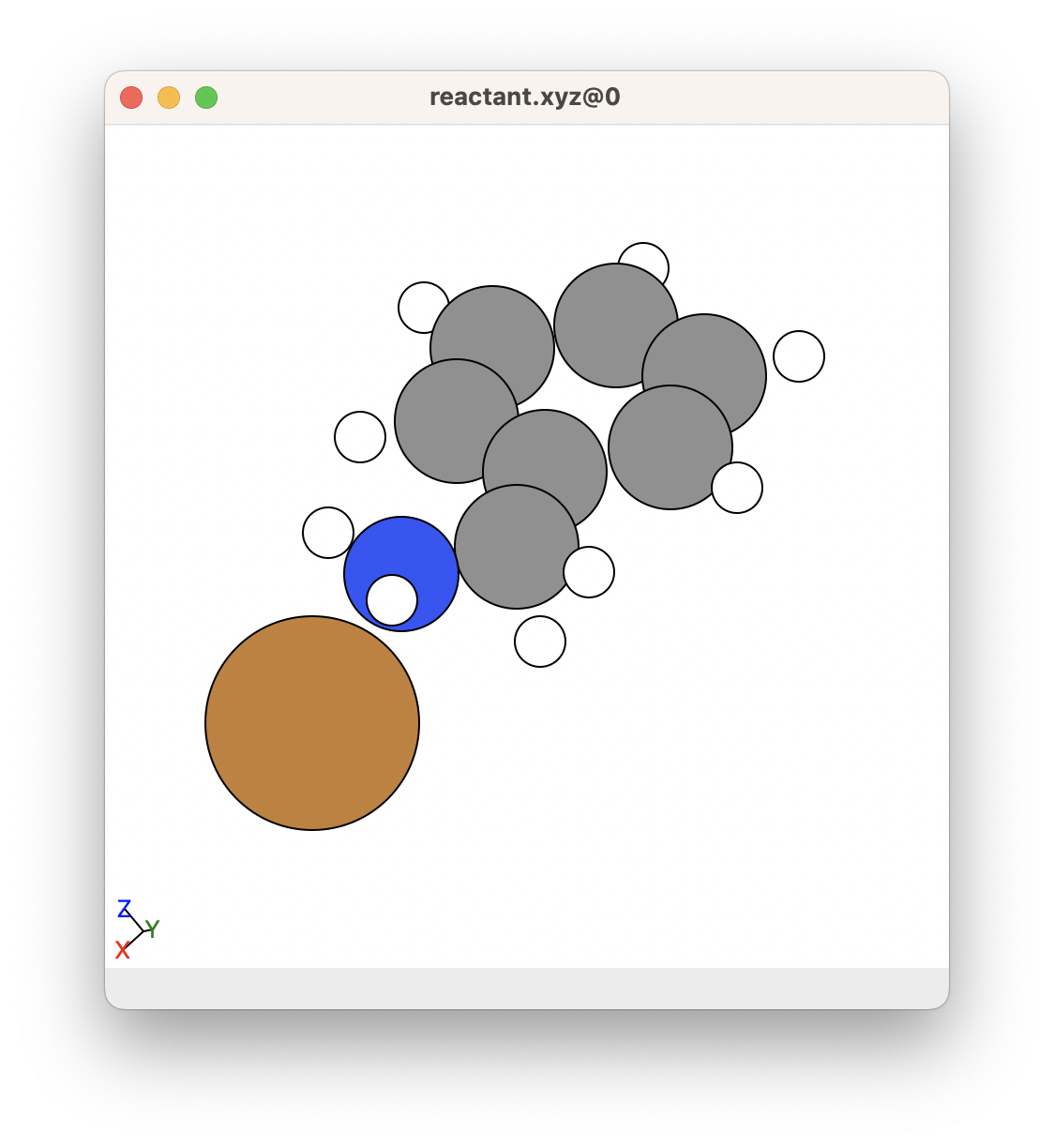 Initial Structure - Reactant